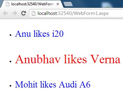 ngClassOdd and ngClassEven